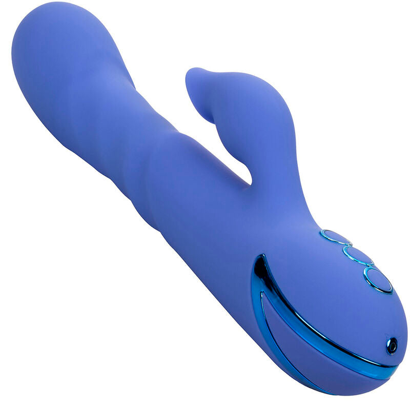 CALEXOTICS - L.A LOVE VIBRATOR & SUCKER BLUE BY CALIFORNIA DREAMING - ToysByMonk