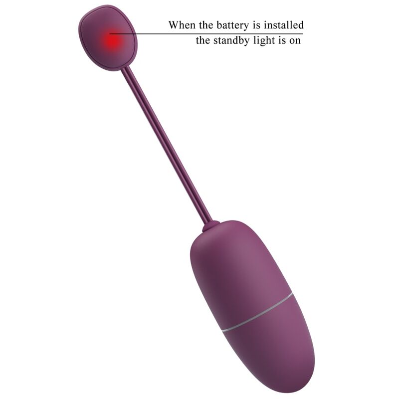 PRETTY LOVE - NYMPH VIBRATING EGG APP CONTROLLED LILA PRETTY LOVE BOTTOM