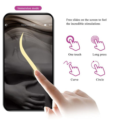 PRETTY LOVE - BAIRD G-SPOT 12 VIBRATIES OPLAADBARE LILA APP