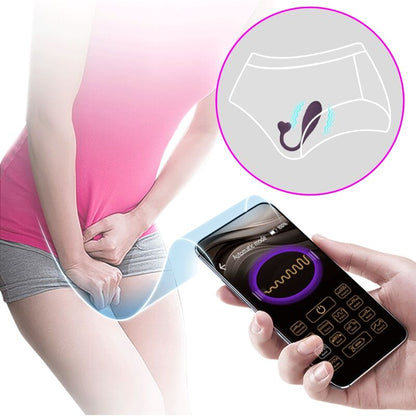 PRETTY LOVE - FISHERMAN APP CONTROLLED  VIBRATING EGG LILA PRETTY LOVE SMART