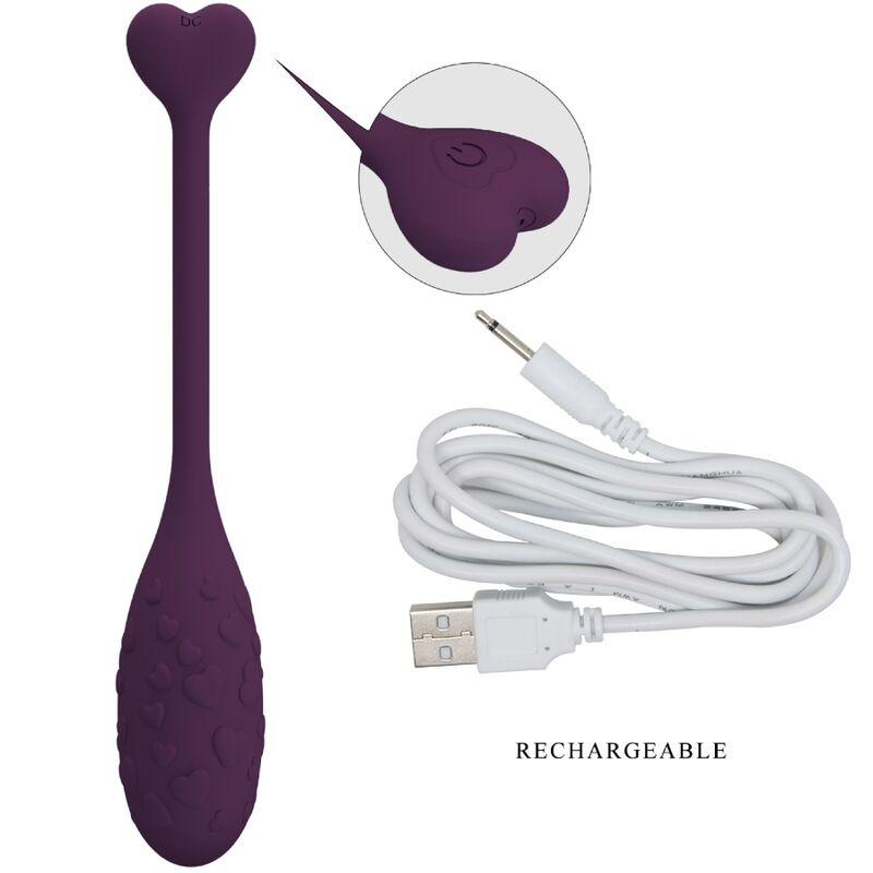 PRETTY LOVE - FISHERMAN APP CONTROLLED  VIBRATING EGG LILA PRETTY LOVE SMART