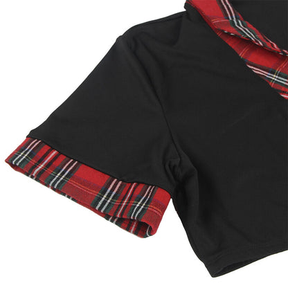 SUBBLIME - SEXY SCHOOLGIRL COSTUME WITH TOP S/M SUBBLIME COSTUMES