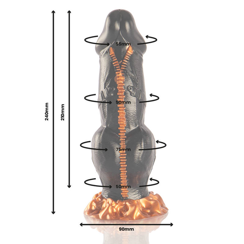 EPIC - DEIMOS DILDO POWER OF ECSTASY - ToysByMonk
