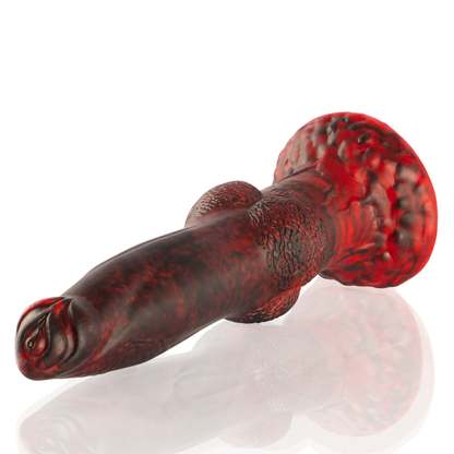 EPIC - PROMETHEUS DILDO TITAN IN FLAMES RECHARGEABLE REMOTE CONTROL - ToysByMonk