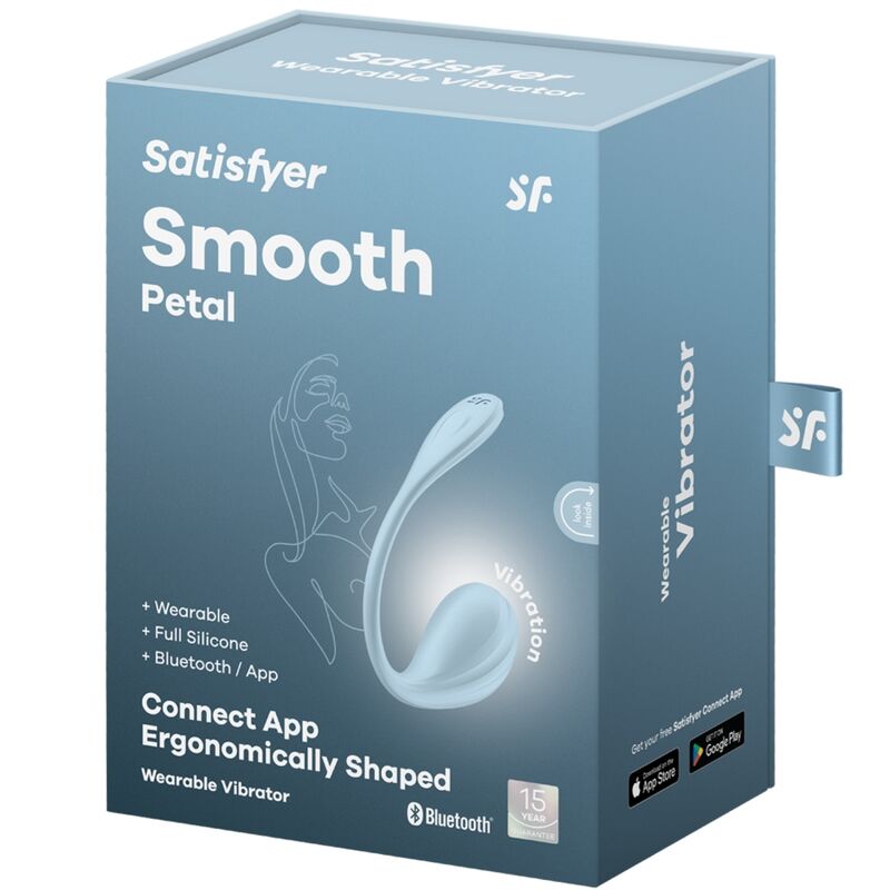 SATISFYER - SMOOTH PETAL G-POINT STIMULATOR SKY BLUE FREE APP SATISFYER PARTNER