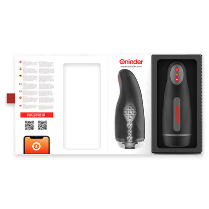 ONINDER - SEOUL RECHARGEABLE MALE MASTURBATOR 10 SPEED - FREE APP ONINDER