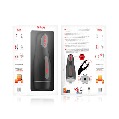 ONINDER - SEOUL RECHARGEABLE MALE MASTURBATOR 10 SPEED - FREE APP ONINDER