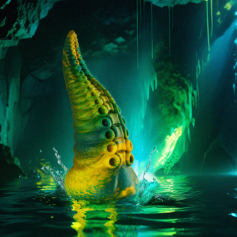 EPIC - CETUS GREEN TENTACLE DILDO LARGE SIZE EPIC