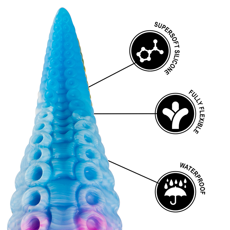 EPIC - PHORCYS BLUE TENTACLE DILDO SMALL SIZE EPIC