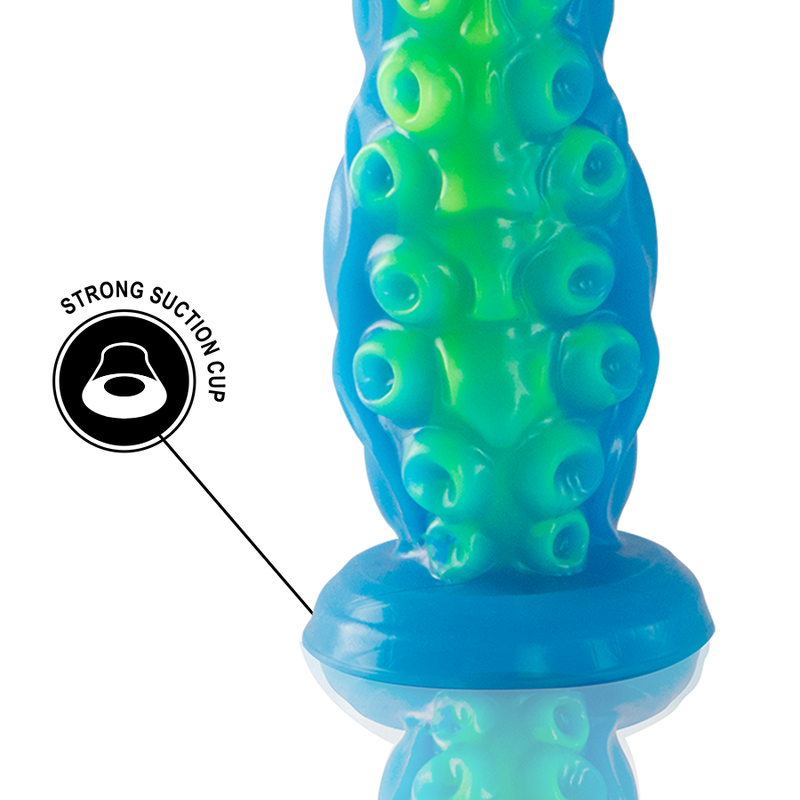 EPIC - SCYLLA FLUORESCENT THIN TENTACLE DILDO LARGE SIZE - ToysByMonk