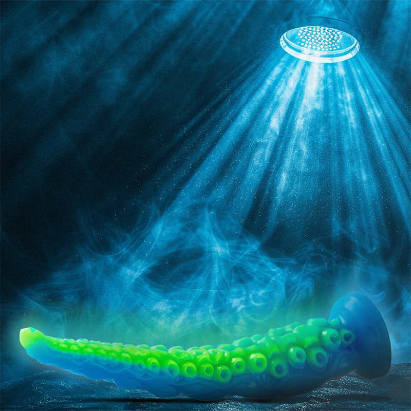 EPIC - SCYLLA FLUORESCENT THIN TENTACLE DILDO LARGE SIZE - ToysByMonk