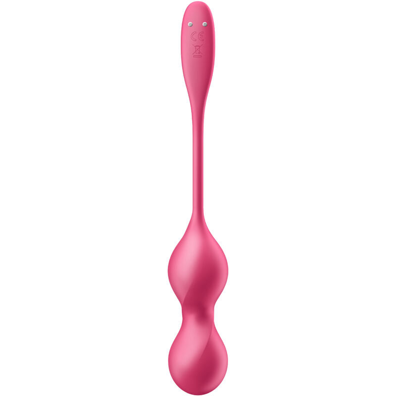 SATISFYER - LOVE BIRDS 2 VIBRATING KEGEL BALLS + FREE APP SATISFYER BALLS