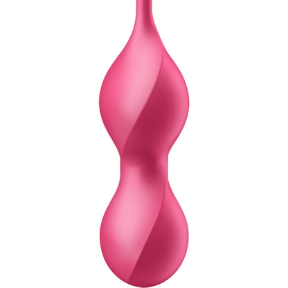SATISFYER - LOVE BIRDS 2 VIBRATING KEGEL BALLS + FREE APP SATISFYER BALLS