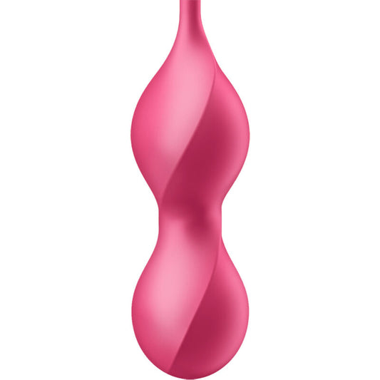 SATISFYER - LOVE BIRDS 2 VIBRATING KEGEL BALLS + FREE APP SATISFYER BALLS
