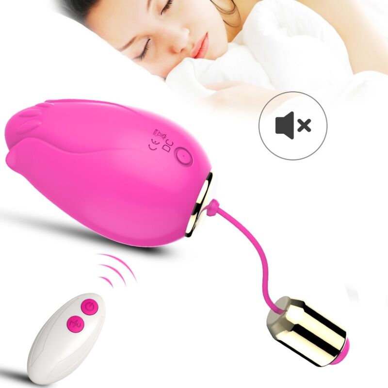 ARMONY - MANDALA EGG VIBRATOR G-SPOT REMOTE CONTROL FUCHSIA - ToysByMonk