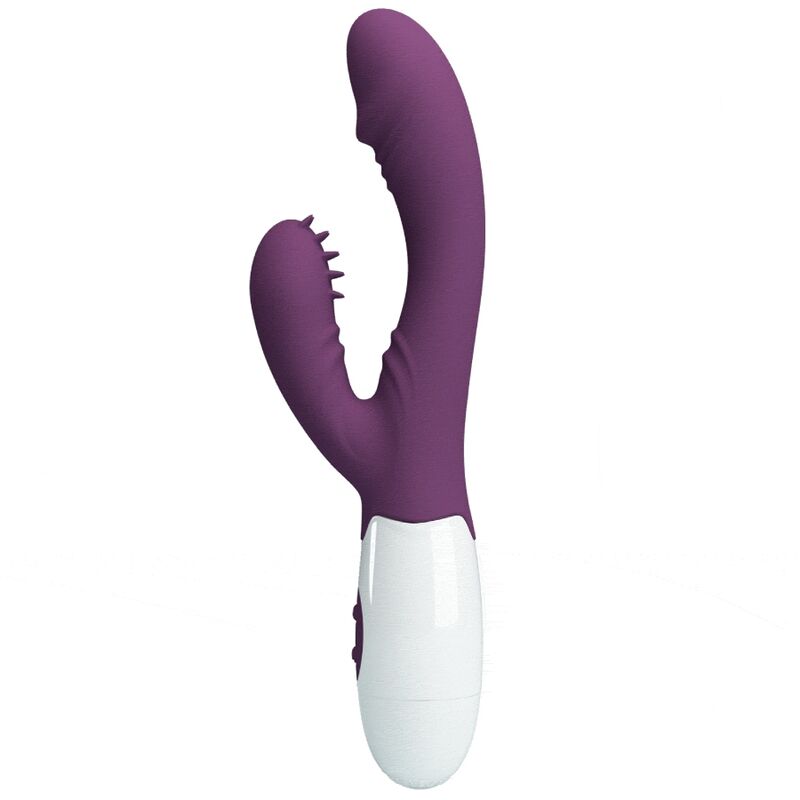PRETTY LOVE - BUTTERFLY KISS RABBIT VIBRATOR & G-SPOT STIMULATOR PURPLE - ToysByMonk