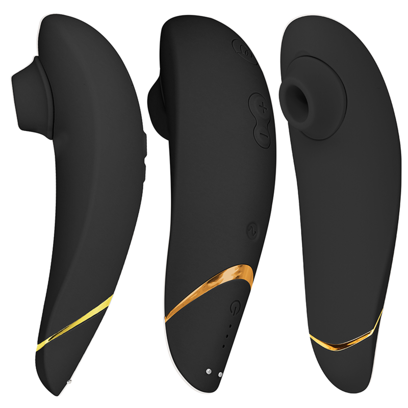 WOMANIZER - PREMIUM 2 CLITORAL STIMULATOR BLACK - ToysByMonk