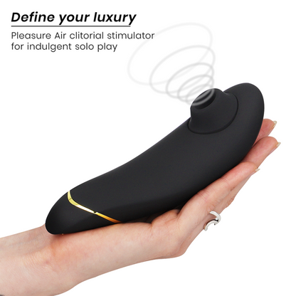 WOMANIZER - PREMIUM 2 CLITORAL STIMULATOR BLACK - ToysByMonk