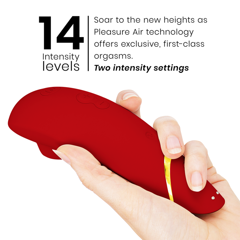WOMANIZER - PREMIUM 2 CLITORAL STIMULATOR BORDEAUX - ToysByMonk