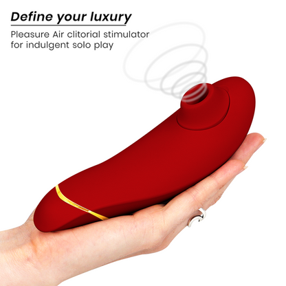 WOMANIZER - PREMIUM 2 CLITORAL STIMULATOR BORDEAUX - ToysByMonk