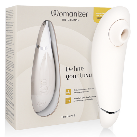 WOMANIZER - PREMIUM 2 CLITORAL STIMULATOR WARM GRAY - ToysByMonk