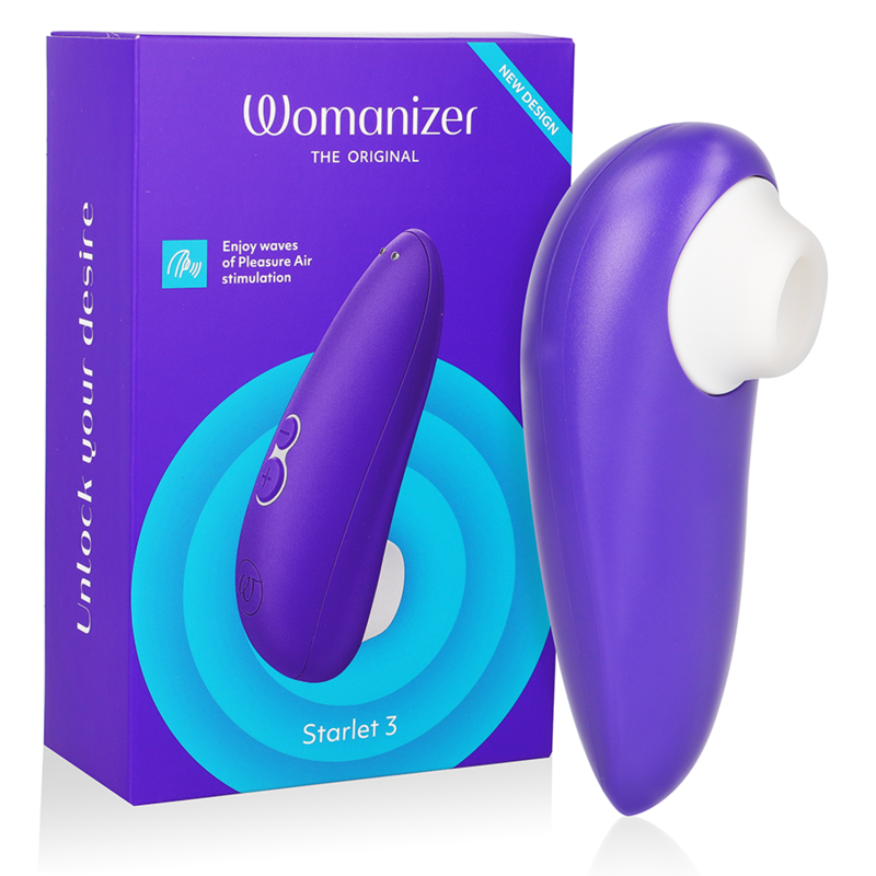 WOMANIZER - STARLET 3 CLITORAL STIMULATOR INDIGO WOMANIZER