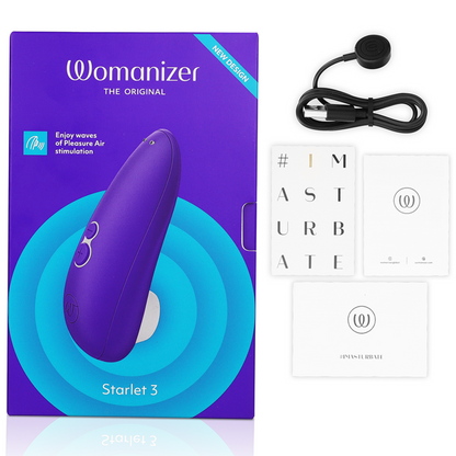 WOMANIZER - STARLET 3 CLITORAL STIMULATOR INDIGO WOMANIZER