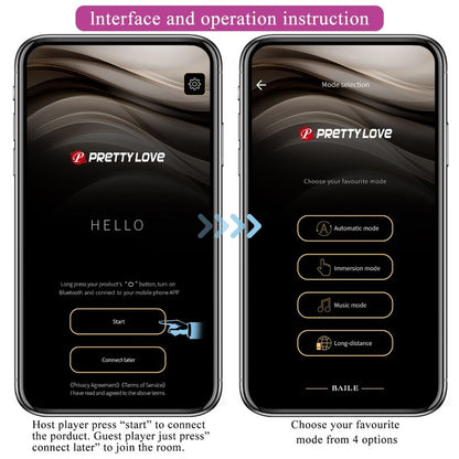 PRETTY LOVE - HECTOR ELECTROSHOCK VIBRATOR GRATIS APP VIOLET