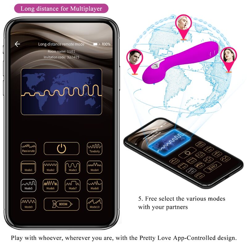 PRETTY LOVE - HECTOR ELECTROSHOCK VIBRATOR FREE APP VIOLET PRETTY LOVE FLIRTATION