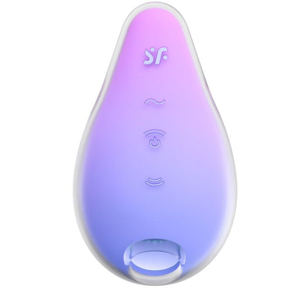 SATISFYER - MERMAID VIBES STIMULATOR & VIBRATOR VIOLET AND PINK SATISFYER AIR PULSE