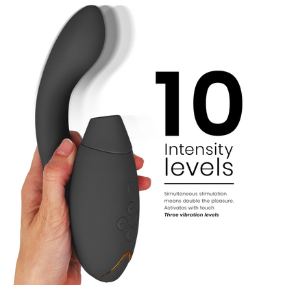 WOMANIZER - DUO 2 STIMULATOR ZWART