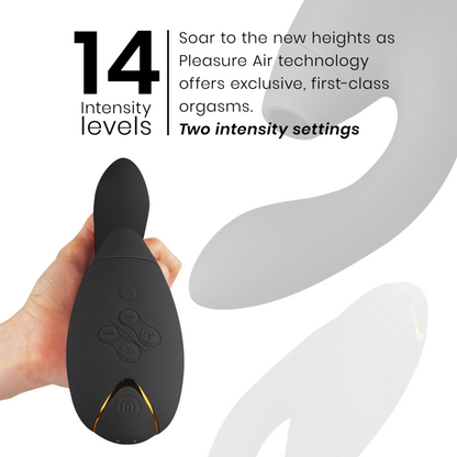 WOMANIZER - DUO 2 STIMULATOR ZWART