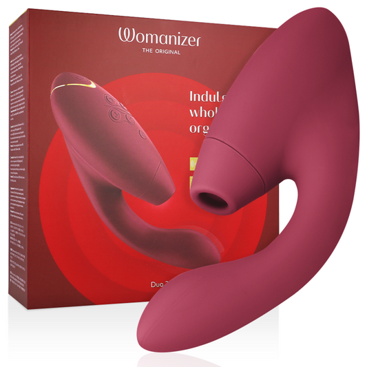 WOMANIZER - DUO 2 STIMULATOR BORDEAUX - ToysByMonk