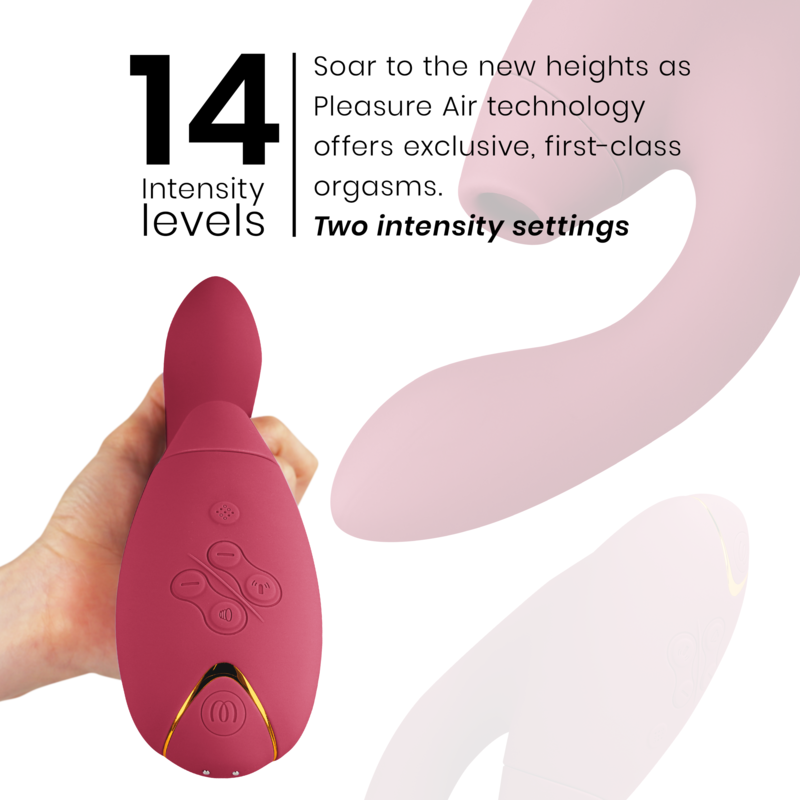 WOMANIZER - DUO 2 STIMULATOR BORDEAUX - ToysByMonk