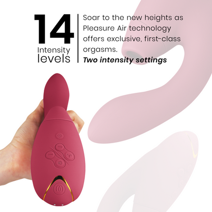 WOMANIZER - DUO 2 STIMULATOR BORDEAUX - ToysByMonk