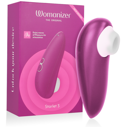 WOMANIZER - STARLET 3 CLITORAL STIMULATOR VIOLET WOMANIZER