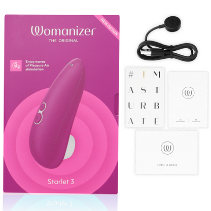 WOMANIZER - STARLET 3 CLITORAL STIMULATOR VIOLET WOMANIZER