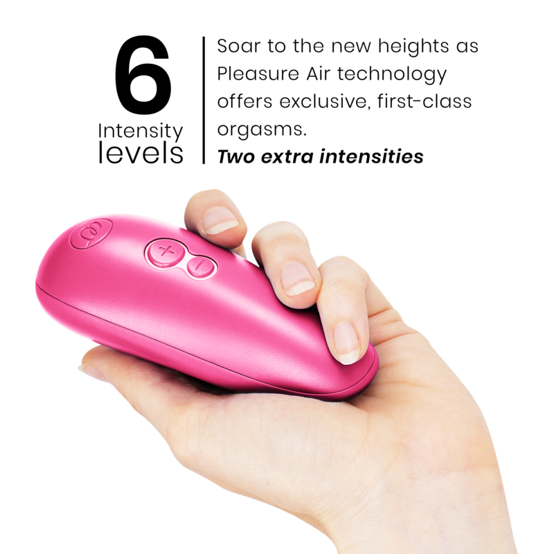 WOMANIZER - STARLET 3 CLITORAL STIMULATOR PINK - ToysByMonk