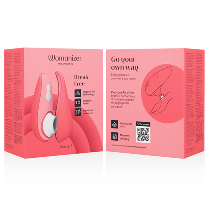 WOMANIZER - LIBERTY 2 CLITORIS STIMULATOR & SUCKER - ToysByMonk