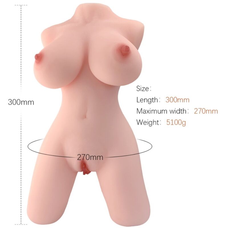 ARMONY - REALISTIC FEMALE TORSO MODEL 5 - ToysByMonk