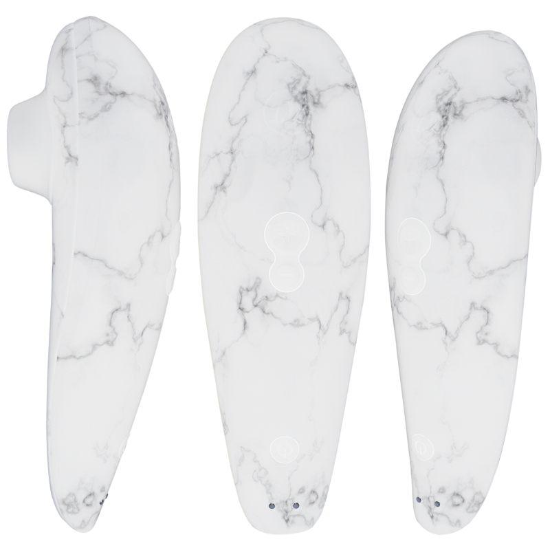 WOMANIZER - MARILYN MONROE CLASSIC 2 CLITORAL STIMULATOR WHITE MARBLE WOMANIZER
