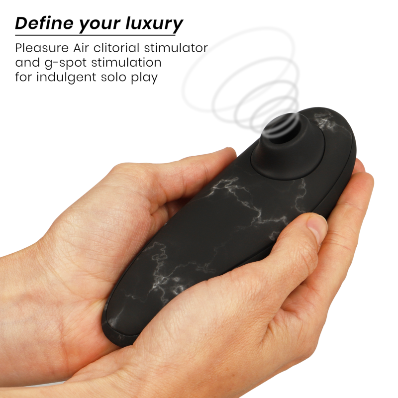 WOMANIZER - MARILYN MONROE CLASSIC 2 CLITORAL STIMULATOR BLACK MARBLE - ToysByMonk