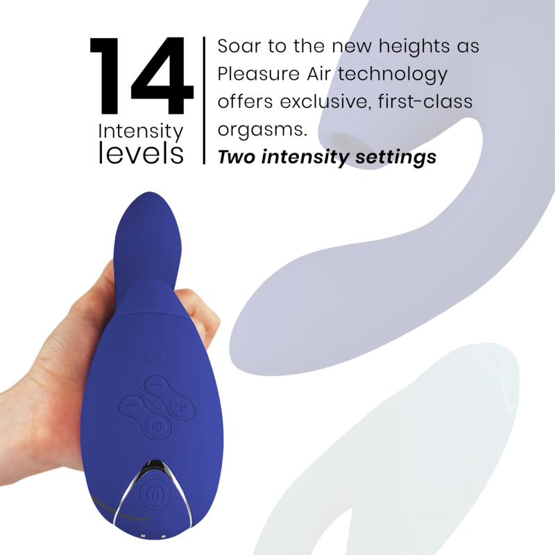 WOMANIZER - DUO 2 STIMULATOR BLUE - ToysByMonk