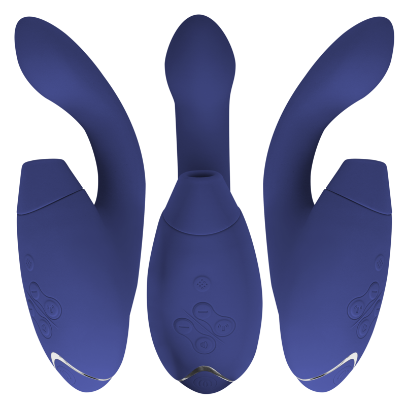 WOMANIZER - DUO 2 STIMULATOR BLUE - ToysByMonk