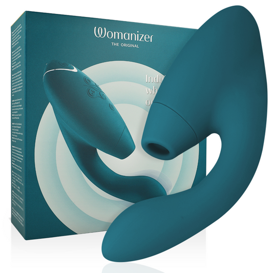 WOMANIZER - DUO 2 STIMULATOR BLAUW PETROL