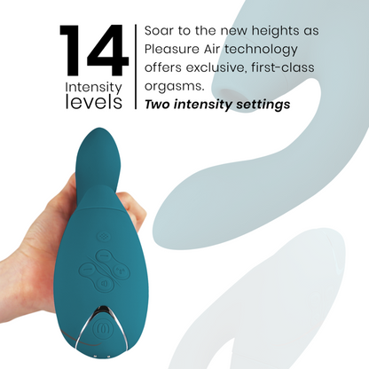 WOMANIZER - DUO 2 STIMULATOR BLUE PETROL - ToysByMonk