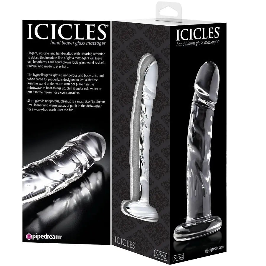 ICICLES - N. 62 GLASS MASSAGER ICICLES