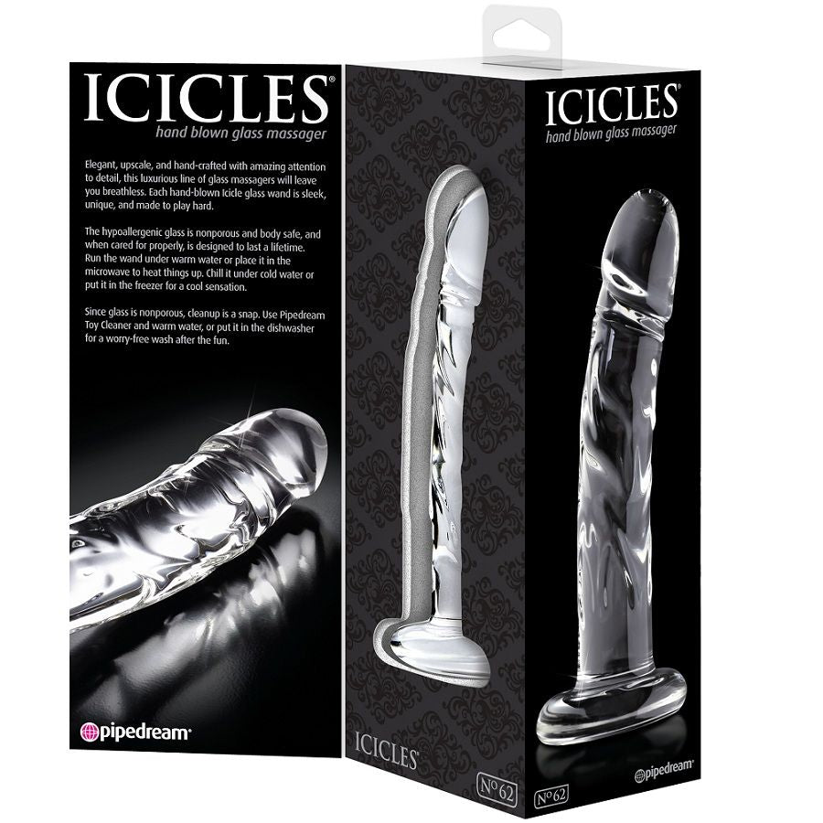 ICICLES - N. 62 GLASS MASSAGER ICICLES