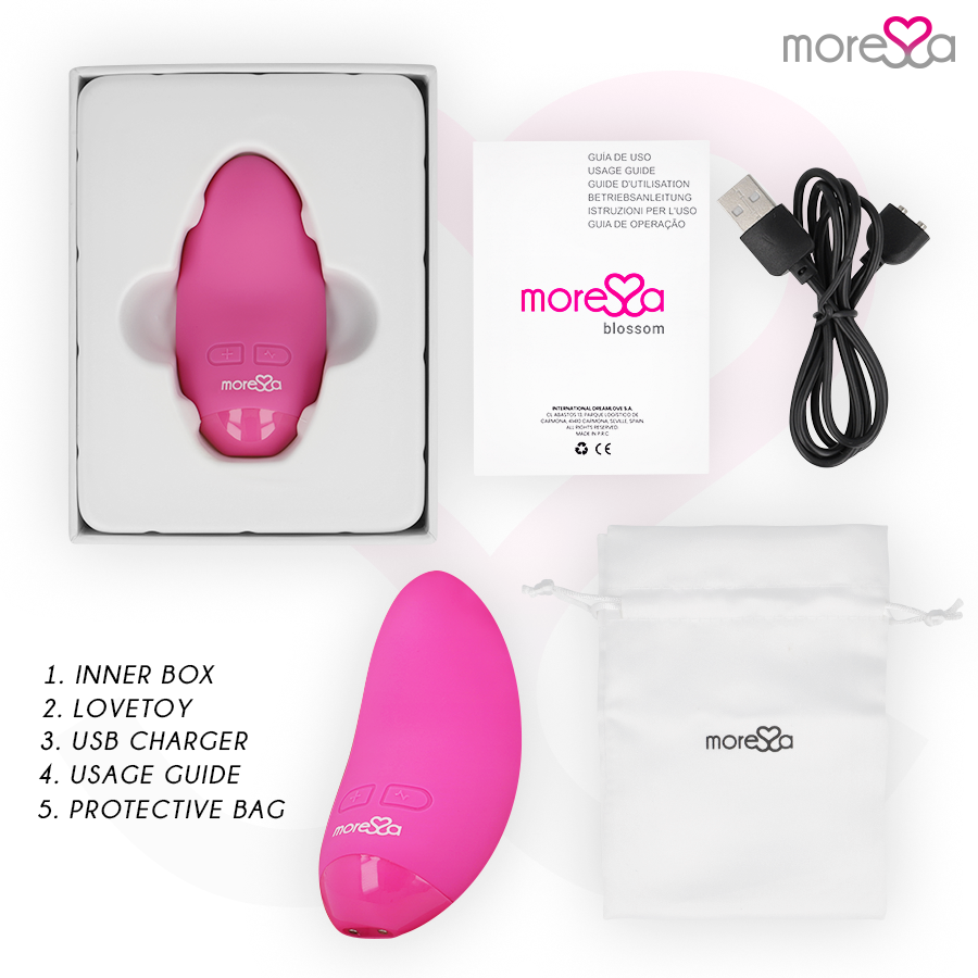 MORESSA - BLOSSOM PINK VIBRATOR MORESSA