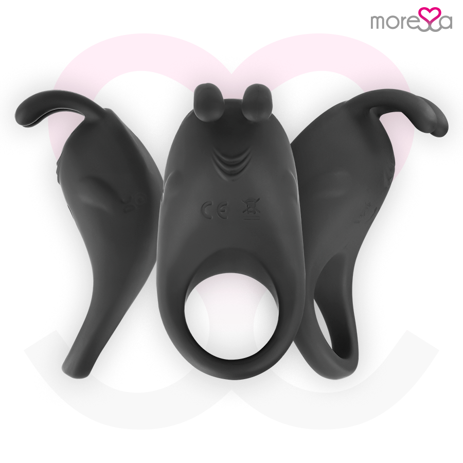 MORESSA - BRAD PREMIUM SILICONE RECHARGEABLE BLACK MORESSA